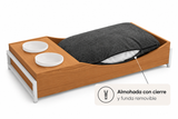 Cama para mascota (con platos incluidos)
