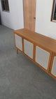 Buffet Alturas 4 Puertas + 1 Cajón Canela