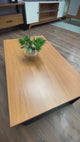Mesa de Centro Yulton Simple Canela-Negro