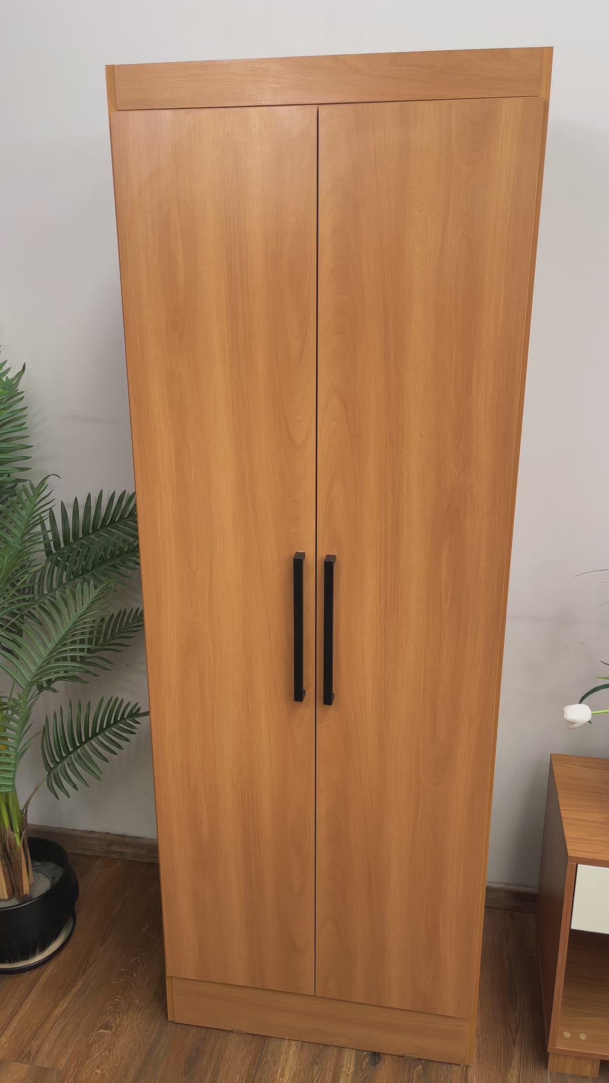 Clóset Ámbar 2 Puertas Canela