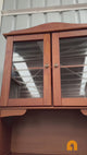 Vitrina Santa Fé 4 Puertas + 2 Cajones