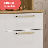 Estante de cocina Avelá 4 Puertas + 1 Cajón