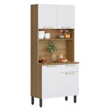 Estante de cocina Avelá 4 Puertas + 1 Cajón