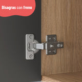 Estante de cocina Avelá 4 Puertas + 1 Cajón