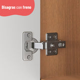 Estante de cocina Macadamia 4 Puertas + 1 Cajón
