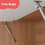 Estante de cocina Macadamia 4 Puertas + 1 Cajón