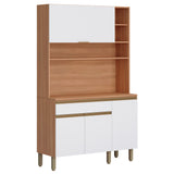 Estante de cocina Macadamia 4 Puertas + 1 Cajón